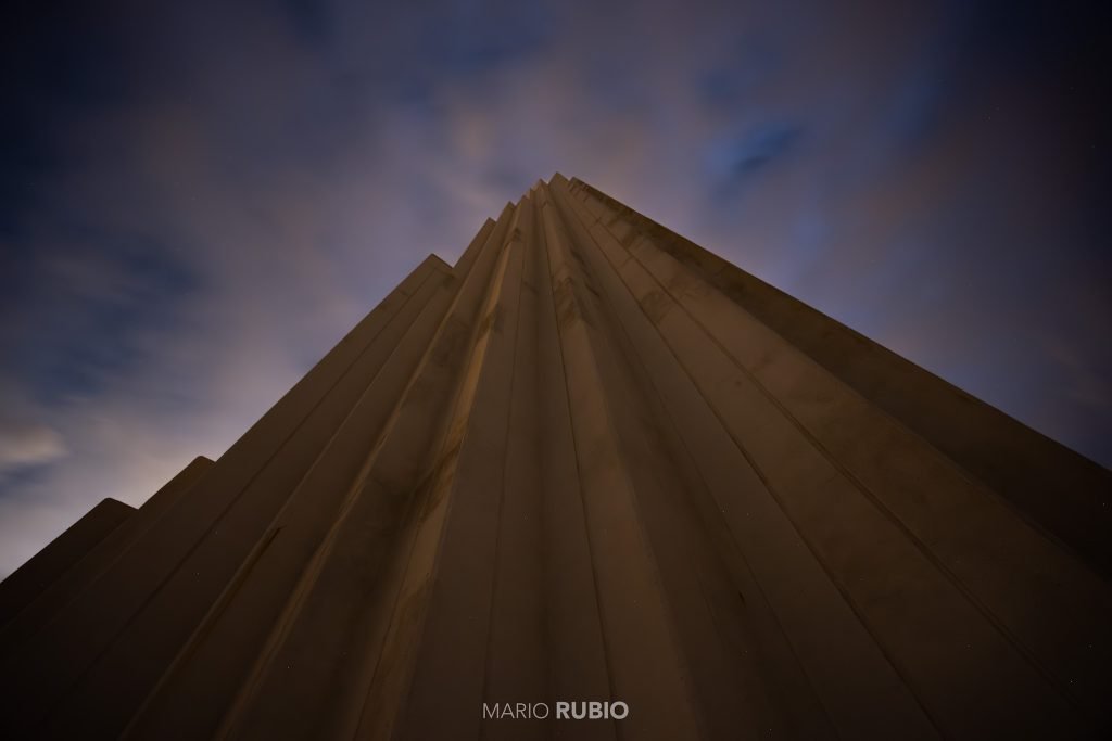 Detalle geométrico de arquitectura en La Laguna